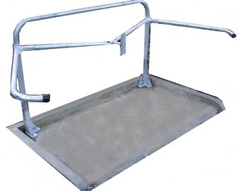 Arceau complet Gèdres avec plateforme béton